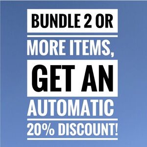 Bundle 2, Save 20%